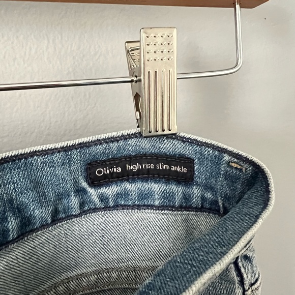 Citizens of Humanity - Olivia High Rise Slim Ankle Jeans in Backroad 28 - Picture 13 of 16
